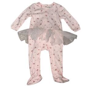 NWOT Baby Girl Laughing Llama Tutu Footie Size 3 Months